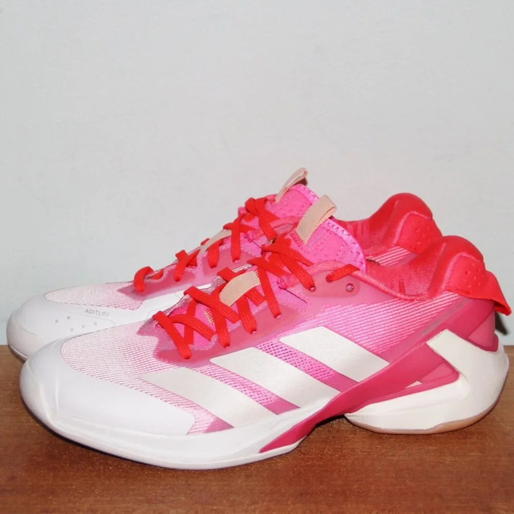 Adidas Adizero Ubersonic 5 Tennis Shoes Womens 7 9 Lucid Pink Pickleball